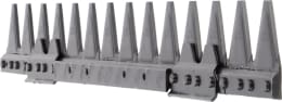 Produktbild: ESM Mähmesser 71 cm, mit Verstärkung, für Hobby-Universalbalken Balkenmäher Agria, Viking