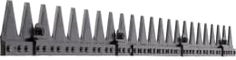 Produktbild: ESM Mähmesser 117 cm, mit Verstärkung, für Schwinghebelbalken Balkenmäher Agria, Bucher, Tielbürger