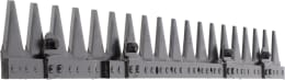 Produktbild: ESM Mähmesser 97 cm, mit Verstärkung, für Schwinghebelbalken Balkenmäher Agria, Holder