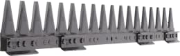 Produktbild: ESM Mähmesser 91 cm, ohne Verstärkung, für Universal-S-Klappbalken Balkenmäher Agria, AL-KO, Benassi, Husqvarna