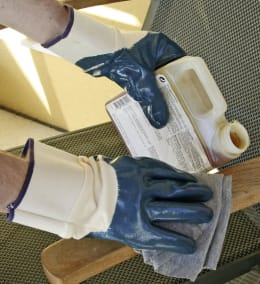 Lifestyle: Keron Handschuhe BluNit Baumwolle, nitrilbeschichtet