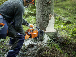Lifestyle: Husqvarna® Benzin-Kettensäge 450X