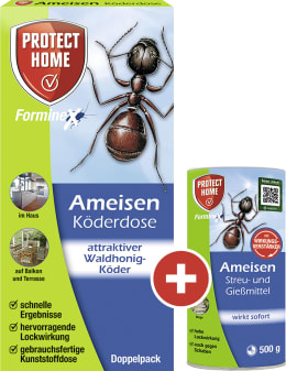 Produktbild: Protect Home Ameisenköder FormineX gegen Ameisen auf Terrassen, Balkonen, Wegen