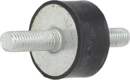 Produktbild: Gummi-Metall-Puffer 30 x 15 mm, M 8 AG, doppelt, für Kühler von Fendt Farmer 100, 5 S, Plattform von Xylon