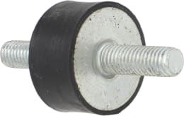 Produktbild: Gummi-Metall-Puffer 30 x 15 mm, M 8 AG, doppelt, für Kühler von Fendt Farmer 100, 5 S, Plattform von Xylon