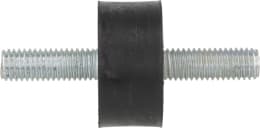 Produktbild: Gummi-Metall-Puffer 30 x 15 mm, M 8 AG, doppelt, für Kühler von Fendt Farmer 100, 5 S, Plattform von Xylon