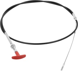 Produktbild: Bowdenzug 2.240/1.890 mm mit Zugknopf, für Absteller Traktor Fendt Geräteträger F 365 GT, F 370 GT, F 380 GT
