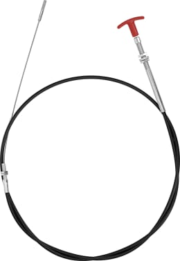 Produktbild: Bowdenzug 2.240/1.890 mm mit Zugknopf, für Absteller Traktor Fendt Geräteträger F 365 GT, F 370 GT, F 380 GT