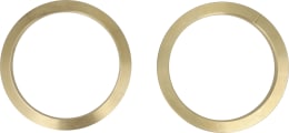 Produktbild: Messingscheibe 104,5 x 84,4 mm, für Vorderachsbock von Fendt Geräteträger F 231 GT