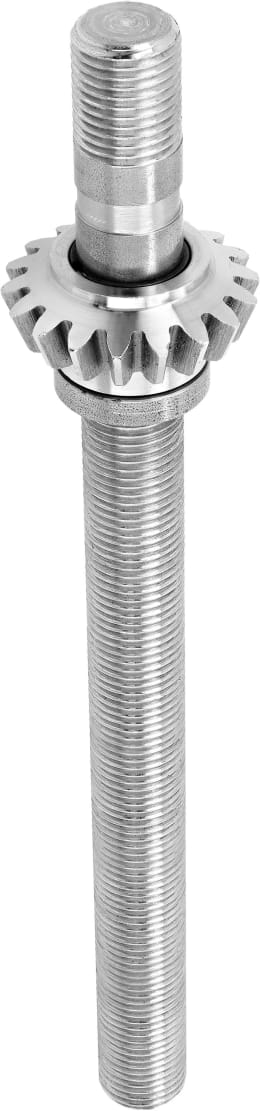 Produktbild: Spindel 18 Zähne, M 20 x 2 AG, Länge 271 mm, für Hubspindel von Fendt Farmer 100, 300, 5 S, Geräteträger