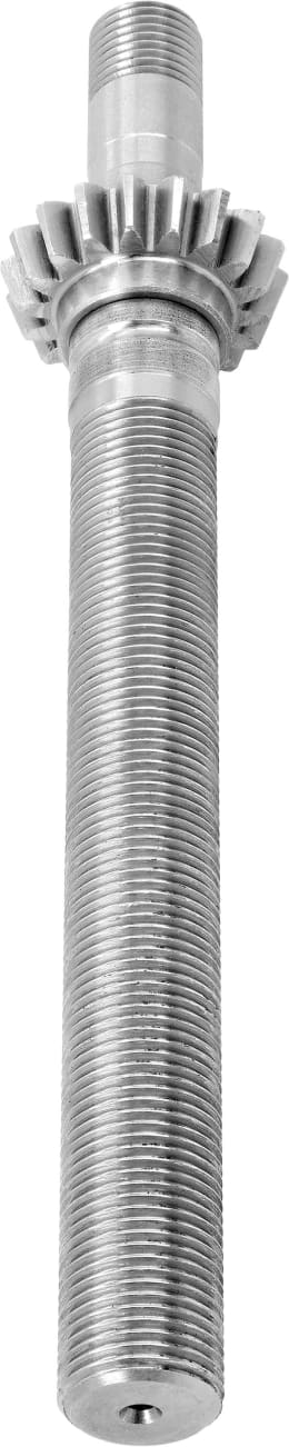 Produktbild: Spindel 18 Zähne, M 20 x 2 AG, M 24 x 2 AG, Länge 271 mm, für Hubspindel für Fendt Farmer 100, 200, 300, 5 S