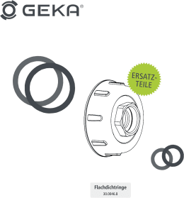 Set: Geka® Adapter G 3/4 IG, S 60 x 6 IG für IBC-Tank
