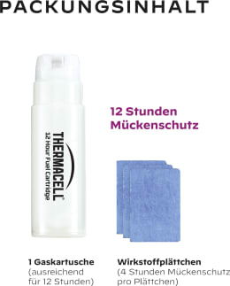 Produktbild: Thermacell Wirkstoffplättchen zur Mückenabwehr für 20 m², 12 Stunden Mückenschutz, 86601632