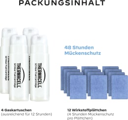 Produktbild: Thermacell Wirkstoffplättchen zur Mückenabwehr für 20 m², 48 Stunden Mückenschutz, 86601331