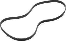 Produktbild: VALTRA Keilrippenriemen für Klima-/Luftkompressor Traktor T4, T5