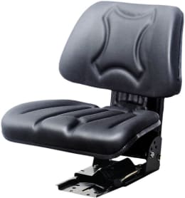 Produktbild: Traktorsitz Vario Seat, mechanisch gefedert, hinter Rückenpolster, PVC-Kunstleder, schwarz
