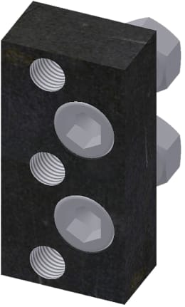 Produktbild: Walterscheid Adapter ZWL303M 125 x 60 x 35 mm, M 20 IG, für Zwangslenkung Easy Fit Steering System