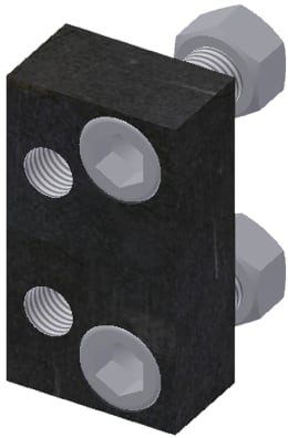 Produktbild: Walterscheid Adapter ZWL303L 110 x 60 x 35 mm, M 20 IG, für Zwangslenkung Easy Fit Steering System