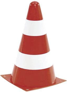 Produktbild: Rolly Toys® Pylon orange, weiß, 4 St. 40 949 5
