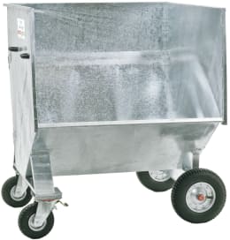Produktbild: Growi® Großraumkuli B x H x T: 130 x 150 x 130 cm für Frontlader Euro-Aufnahme, feuerverzinkt