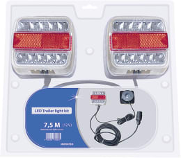 Produktbild: LED-Rückleuchtensatz mit Schluss-, Brems-, Blinklicht, Magnethaftung