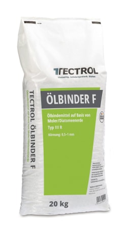Produktbild: TECTROL ÖLBINDER F Ölbindemittel, Werkstatt, Tankstellen, Feuerwehr, Typ III R, Ölbinder