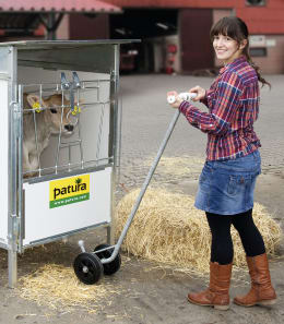Lifestyle: Patura Transporträder mit Deichsel für Kälber-Auto Mini und Maxi