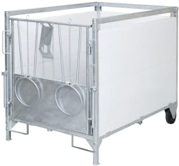 Produktbild: KERBL Kälberbox mit 1 Liegeplatz
