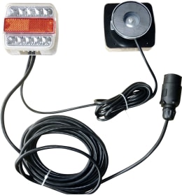 Produktbild: LED-Rückleuchtensatz mit Schluss-, Brems-, Blinklicht, Magnethaftung