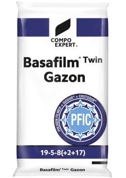 Produktbild: COMPO EXPERT Basafilm®Twin Gazon fein gekörnter NPK Rasen- Langzeitdünger mit ISODUR® und CROTODUR® 25 kg Sack