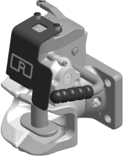 Produktbild: Rockinger Zugmaul RO865B automatisch mit Sicherheitssensor und Flansch, Ø Bolzen 38 mm