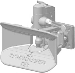 Produktbild: Rockinger Zugmaul RO846B automatisch mit Flansch, Ø Bolzen 38 mm