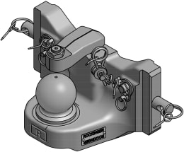 Produktbild: Rockinger Kugeleinsatz RO825K Kugel 80 mm, Fahrstuhllager