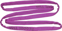 Produktbild: KERBL Rundschlinge lila, doppelt ummantelt, Zugkraft 1,0 t