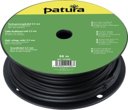 Produktbild: Patura Zaunanschlusskabel 200 m 2,5 mm/0,035 Ω/m, für Verbindungen über 50 m Weidezaungerät/Zaun