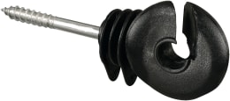 Produktbild: Patura Ringisolator mit Holzgewinde und durchgehender Stütze