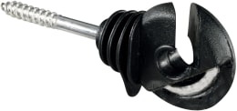 Produktbild: Patura Ringisolator mit Holzgewinde und durchgehender Stütze
