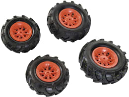 Produktbild: Rolly Toys® Luftbereifung 2 x Rad 310 x 95, 2 x Rad 325 x 110 für Trettraktor Fendt 936 Vario