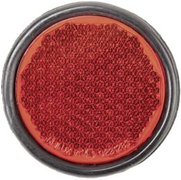 Produktbild: Herth + Buss Rückstrahler rot, rund, geschraubt, M 5, Ø 90 mm