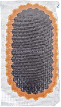 Produktbild: Tip Top Schlauchflicken oval mit rotem Rand