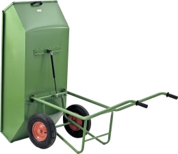 Produktbild: Growi® Kippkuli 450 l, Metall, pulverbeschichtet, kippbar, 10600