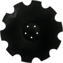 Produktbild: Eggenscheibe 520 x 6 mm, LK 106 mm, gewölbt, gezahnt, für Horsch Scheibenegge Joker, Grubber Terrano