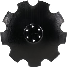 Produktbild: Eggenscheibe 460 x 5 mm, LK 100 mm, gewölbt, gezahnt, für Lemken Grubber Kristall, Karat