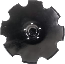 Produktbild: Eggenscheibe 620 x 6 mm, LK 160 mm, gewölbt, gezahnt, Bohrungen 4-kant für Lemken Kurzscheibenegge Rubin