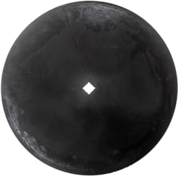 Produktbild: Eggenscheibe 610 x 6 mm ZB Vierkant, 31 x 31 mm, gewölbt, glatt