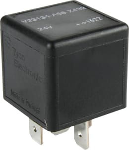 Produktbild: Herth + Buss Relais 24 V 20 A, 30 A, 5-polig, Wechsler, mit Diode, ohne Haltelasche