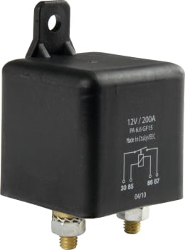 Produktbild: Herth + Buss Relais 12 V 200 A, 4-polig, Schließer, mit Haltelasche