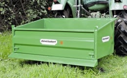 Produktbild: Düvelsdorf Heckcontainer Standard, mechanisch, mit Schürfleiste