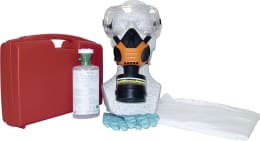 Produktbild: Ekastu Pflanzenschutzkoffer mit Atemschutzmaske, Schutzbrille, Augenspülflasche und Handschuhen