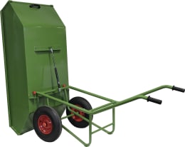 Produktbild: Growi® Kippkuli 450 l, Metall, pulverbeschichtet, kippbar, 10600